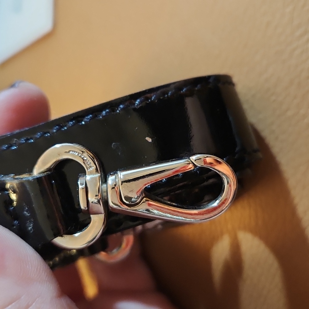 🚫SOLD🚫 Salvatore Ferragamo Auth. vintage patent 2 way bag - Picture 7 of 17